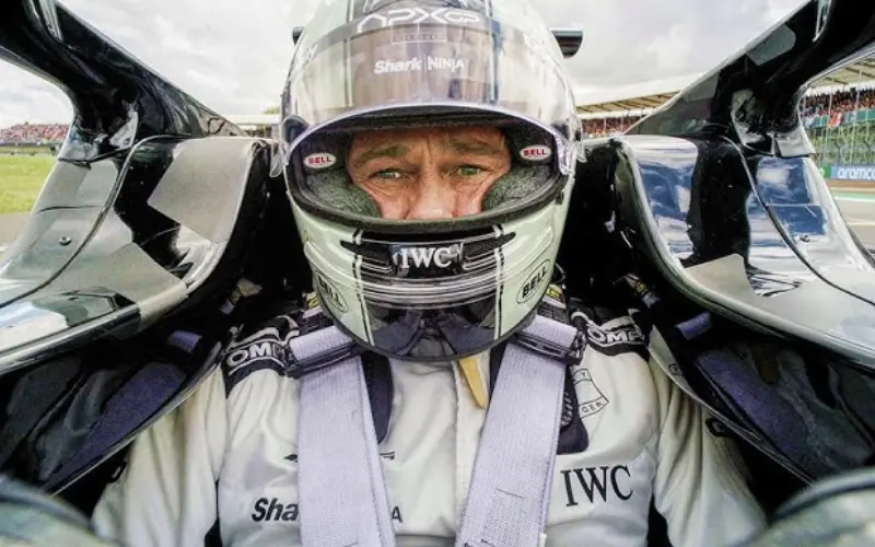 Brad Pitt driving for APX GP in F1: The Movie review