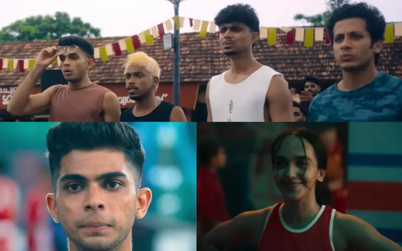 Cast of Alappuzha Gymkhana: Naslen and Anagha Ravi