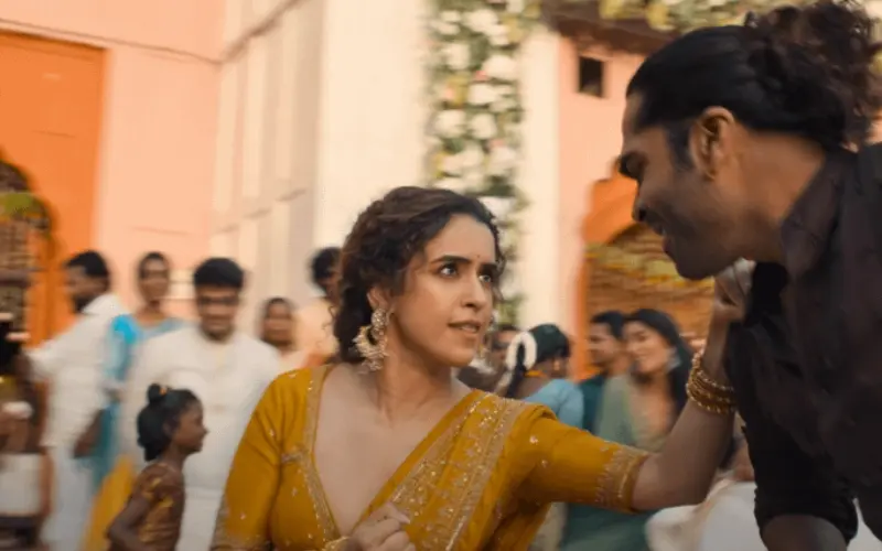 Sanya Malhotra plays a cameo in song Jingucha
