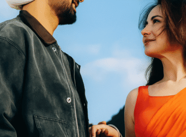 Diljit Dosanjh + Hania Aamir in vibrant Punjabi attire,