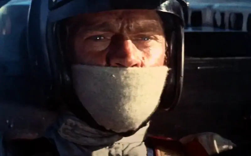 Classic Le Mans movie featuring Steve McQueen on the racetrack – vintage motorsport film like F1: The Movie
