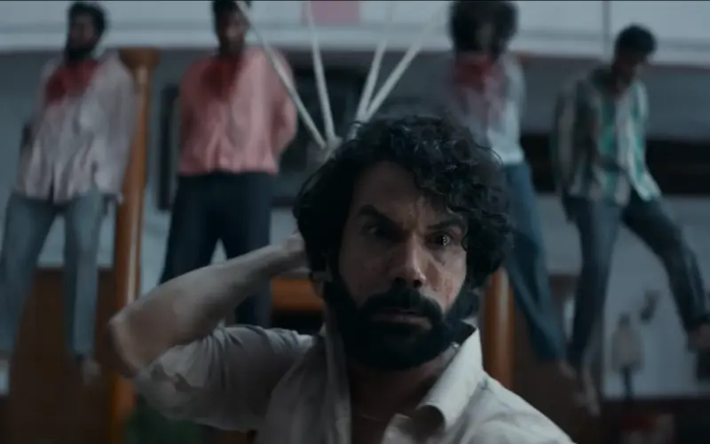 rajkummar rao in action