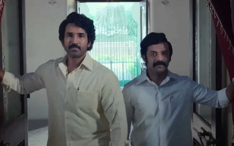 Aadhi Pinisetty, Chaitanya Rao Madadi in Telugu movie Mayasabha