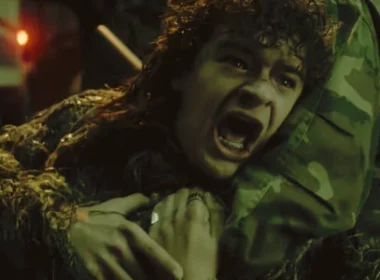 Gaten Matarazzo as dustin in stranger things season 5 finale